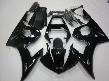 Shop 2005 Yamaha R6 Motorcycle Fairings - Glossy Black