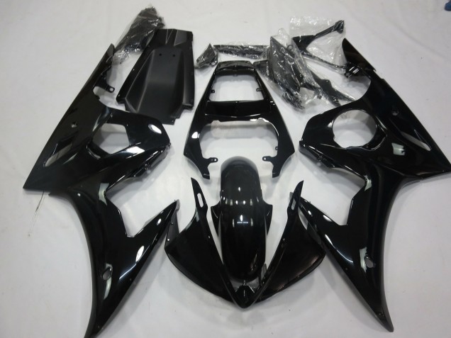 2005 Yamaha R6 Motorcycle Fairings - Glossy Black