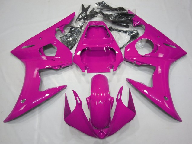 2003-2004 Yamaha R6 Motorcycle Fairings - Glossy Pink