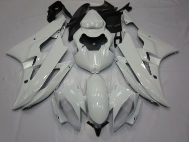 Shop 2006-2007 Yamaha R6 Motorcycle Fairings - Glossy White