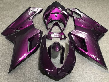 Shop 2007-2014 Ducati 848 Motorcycle Fairings - Purple