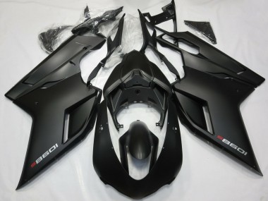 Shop 2007-2014 Ducati 1098 Motorcycle Fairings - Matte Black