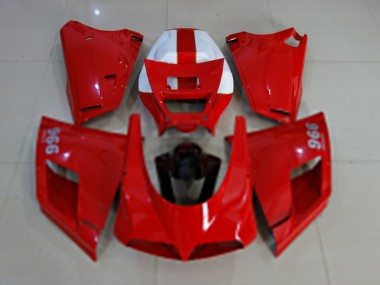 Shop 1993-2005 Ducati 996 Motorcycle Fairings - Glossy Red White Black