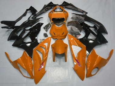 Shop 2015-2016 BMW S1000RR Motorcycle Fairings - Orange Glossy Black