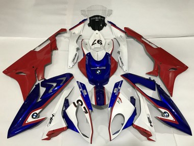 Shop 2015-2016 BMW S1000RR Motorcycle Fairings - White Red Blue