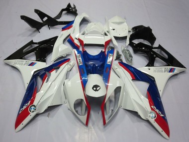 Shop 2009-2014 BMW S1000RR Motorcycle Fairing Kits - White Red Blue Glossy Black