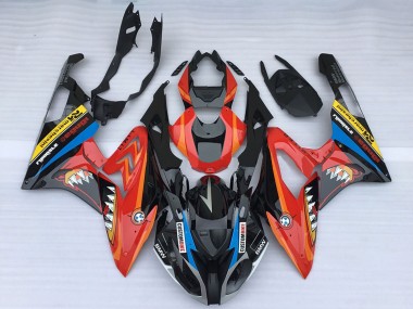 Shop 2015-2016 BMW S1000RR Motorcycle Fairings - Red Glossy Black Shark