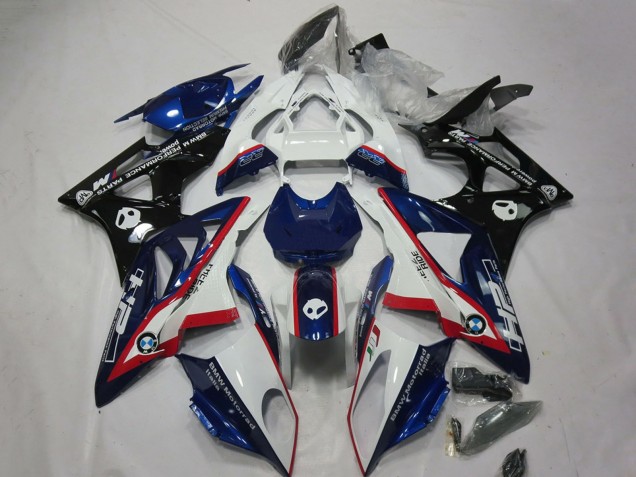 2009-2014 BMW S1000RR Motorcycle Fairings - White Red Blue Black HP
