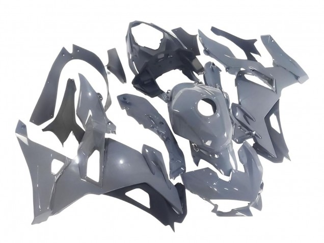 2024-2025 Kawasaki Ninja 500 EX500R Motorcycle Fairings - Nardo Grey