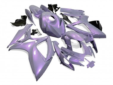 Shop 2006-2007 Suzuki GSXR 600 / GSXR 750 Motorcycle Fairings - Chameleon Grey Dazz Pearl Purple