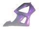 2000-2001 Honda CBR900RR 929 Motorcycle Fairings - Chameleon Grey Dazz Pearl Purple