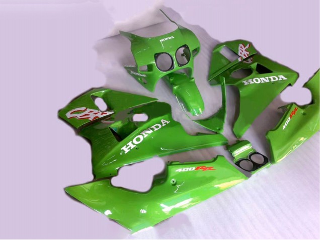 1987-1989 Honda CBR400RR NC23 Motorcycle Fairings - Green