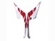 2022 Honda CBR400R Motorcycle Fairing - White Red Blue
