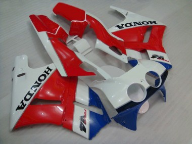 Shop 1988-1992 Honda VFR400R NC30 Motorcycle Fairings - White Red Blue