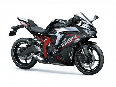 Shop 2019-2025 Kawasaki ZX25R ZX-25R Motorcycle Fairings - Silver Red Black