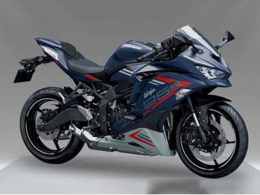 Shop 2019-2025 Kawasaki ZX25R ZX-25R Motorcycle Fairing - Blue Red Grey