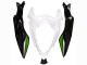 2018-2024 Kawasaki Z400 Motorcycle Fairings - White Glossy Black Green