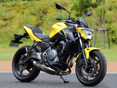 Shop 2017-2019 Kawasaki Ninja Z650 Motorcycle Fairings - Yellow Black