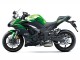 2020-2025 Kawasaki Z1000SX Motorcycle Fairings - Black Green Ninja