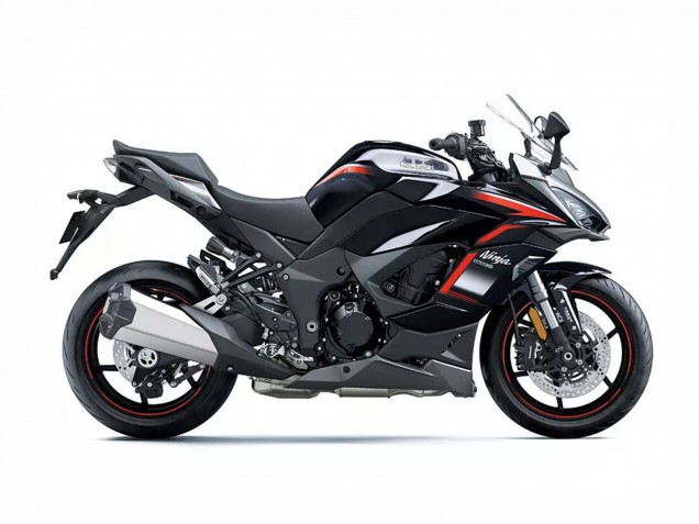 2020-2025 Kawasaki Z1000SX Motorcycle Fairings - Black Red Silver Ninja