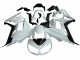 2010-2016 Kawasaki Z1000SX Motorcycle Fairings - Unpainted