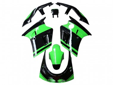 Shop 1989-1990 Kawasaki ZXR250 Motorcycle Fairings - Green Glossy Black