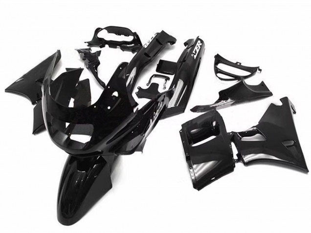 1998-2003 Kawasaki ZZR600 Motorcycle Fairings - Glossy Black