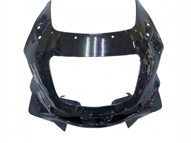 1993-2007 Kawasaki ZZR400 Motorcycle Fairings - Glossy Black Gold Ninja