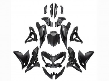 Shop 2022-2025 Kawasaki Versys 650 Motorcycle Fairings - Matte Black