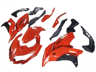 Shop 2015-2021 Kawasaki Versys 650 Motorcycle Fairings - Red Matte Black