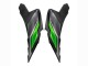 2022-2025 Kawasaki Versys 650 Motorcycle Fairings - Green Glossy Black