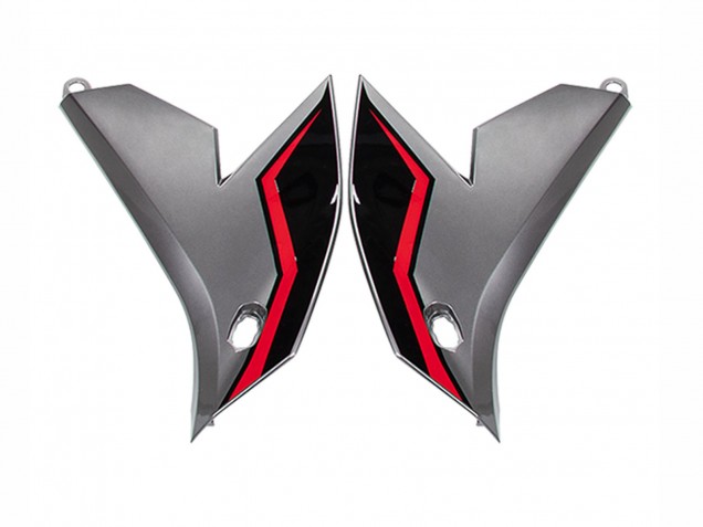 2022-2025 Kawasaki Versys 650 Motorcycle Fairings - Grey Red Black