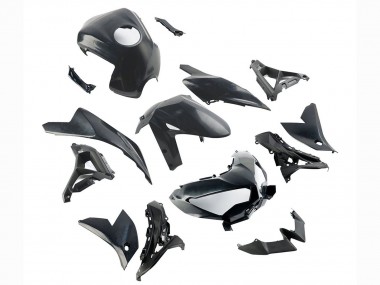 Shop 2022-2025 Kawasaki Versys 650 Motorcycle Fairings - Glossy Black