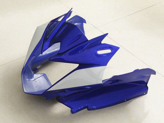 2009-2015 Yamaha FZ6R Motorcycle Fairing - Blue White