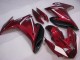 2009-2015 Yamaha FZ6R Motorcycle Fairings - Red White Black