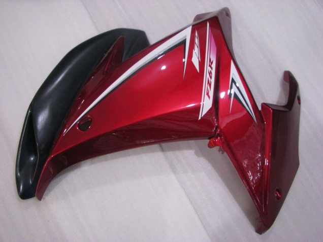 2009-2015 Yamaha FZ6R Motorcycle Fairings - Red White Black