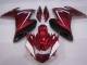 2009-2015 Yamaha FZ6R Motorcycle Fairings - Red White Black