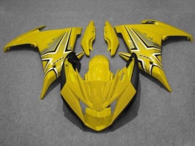 Shop 2009-2015 Yamaha FZ6R Motorcycle Fairings - Yellow Black