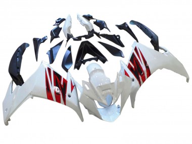 Shop 2009-2015 Yamaha FZ6R Motorcycle Fairings - White Red