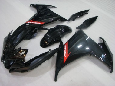 Shop 2009-2015 Yamaha FZ6R Motorcycle Fairings - Glossy Black Red
