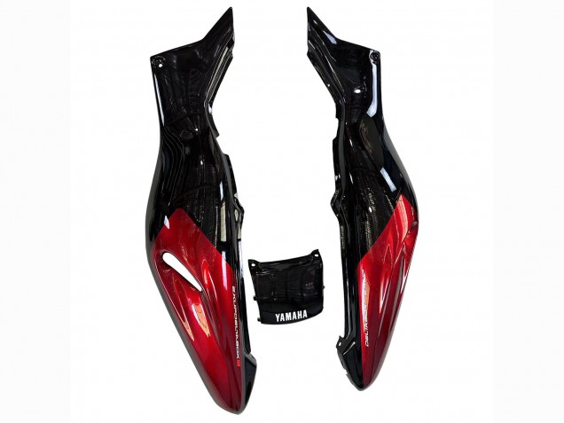 1997-2007 Yamaha YZF 1000R Thunderace Motorcycle Fairings - Black with Dark Red Flame