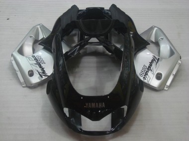 Shop 1997-2007 Yamaha YZF 1000R Thunderace Motorcycle Fairings - Black Silver Thunderace