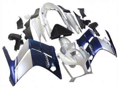 Shop 2001-2006 Yamaha FJR1300 Motorcycle Fairings - Dark Blue Silver