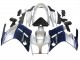 2001-2006 Yamaha FJR1300 Motorcycle Fairings - Dark Blue Silver