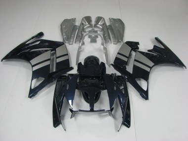 Shop 2001-2006 Yamaha FJR1300 Motorcycle Fairings - Glossy Black Silver