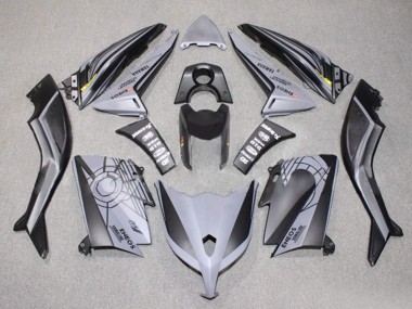 Shop 2012-2014 Yamaha TMAX530 Motorcycle Fairings - Matte Black Grey ENEOS Yamalube