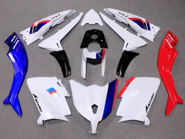 Shop 2012-2014 Yamaha TMAX530 Motorcycle Fairing - White Red Blue