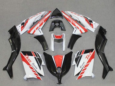 Shop 2012-2014 Yamaha TMAX530 Motorcycle Fairings - White Red Black Racing