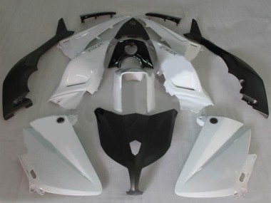 Shop 2012-2014 Yamaha TMAX530 Motorcycle Fairings - White Glossy Black
