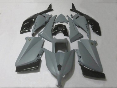 Shop 2012-2014 Yamaha TMAX530 Motorcycle Fairings - Matte Grey Glossy Black